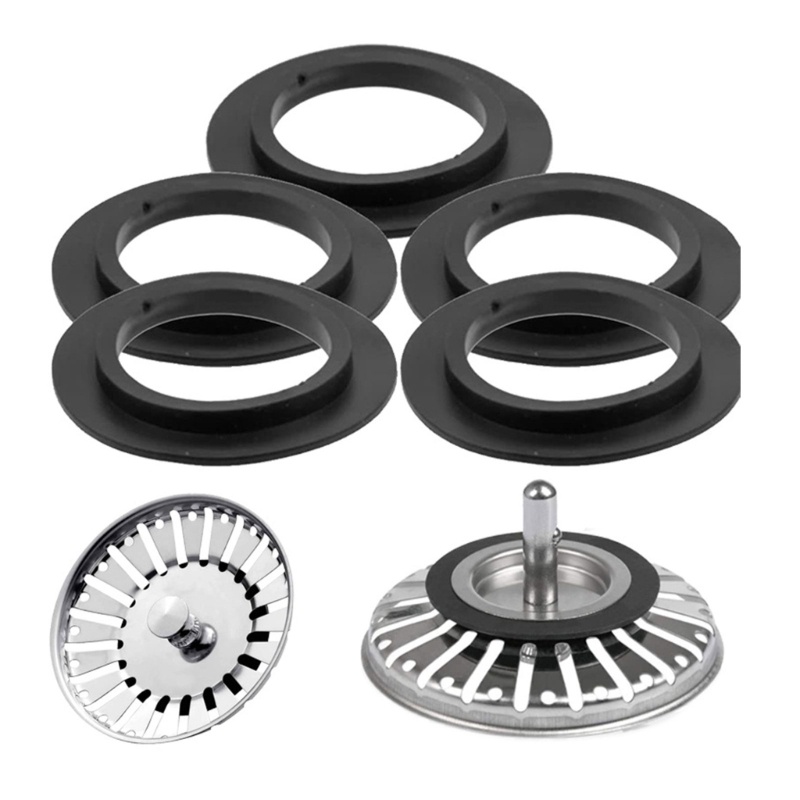 YJCNELCR Kitchen Sink Drain Seal Rubber Washer for Sink Durable ...