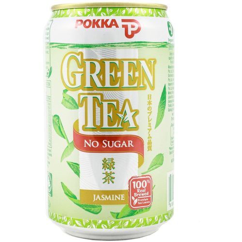 Pokka Jasmine Green Tea No Sugar 300ml Shopee Singapore