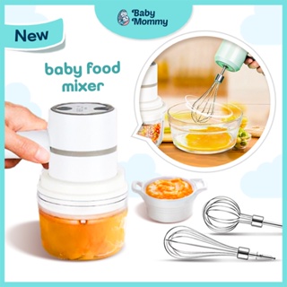 Electric Mini Garlic Mixer, Multifunctional Baby Food Supplement