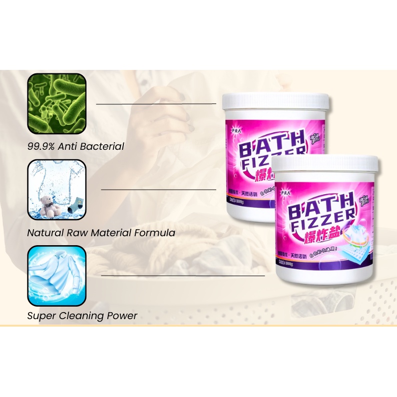Detergent Powder Explosive Salt Bleaching Granules Yellowing Whitening