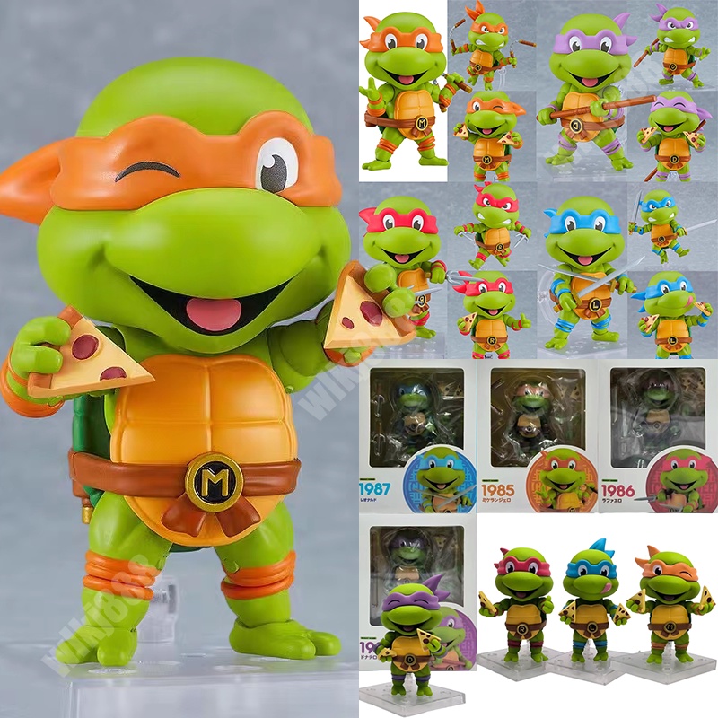 Nendoroid Teenage Mutant Ninja Turtles Action Figure Donatello 1984 Michelangelo 1985 Raphael 7762