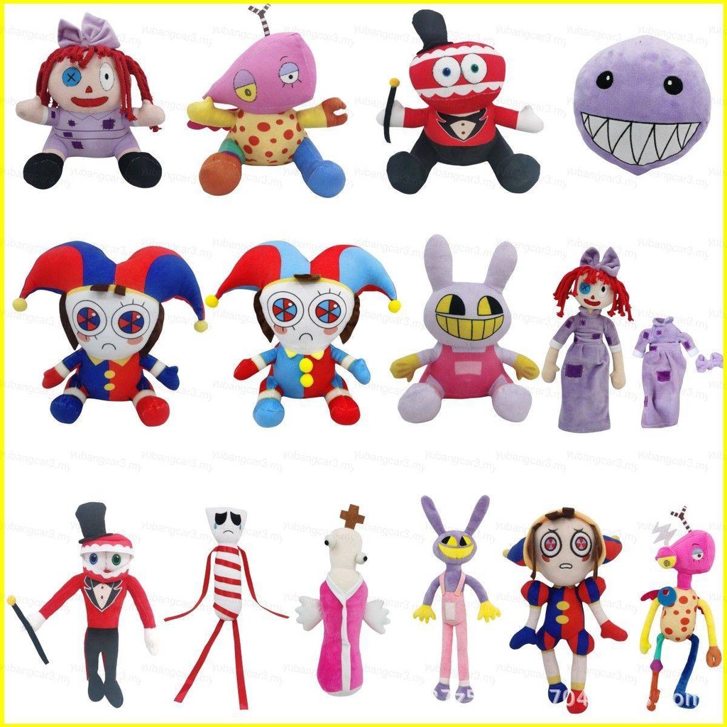 NEW THE AMAZING DIGITAL CIRCUS Pomni Ragatha Jax Plush Dolls Gift For ...