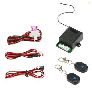 Acheter Intelligent Circuit Cut Off Anti-Hijacking Car Alarm System  Immobilizer Anti-theft Wireless Engine Lock 2.4GHz