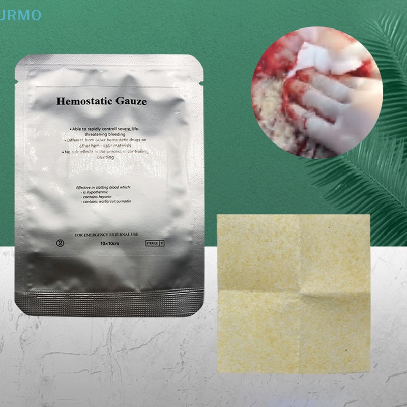 JRMO Chitosan Arterial Hemostatic Gauze Combat Emergency Trauma Soluble