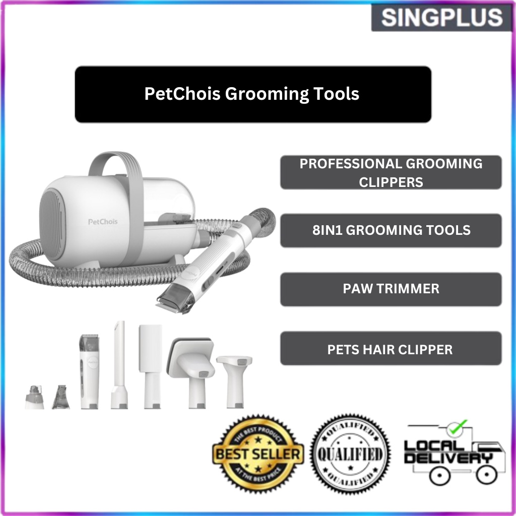 【SG LOCAL SELLER】PetChois Pets Grooming Kit, Clipper, Paw Trimmer