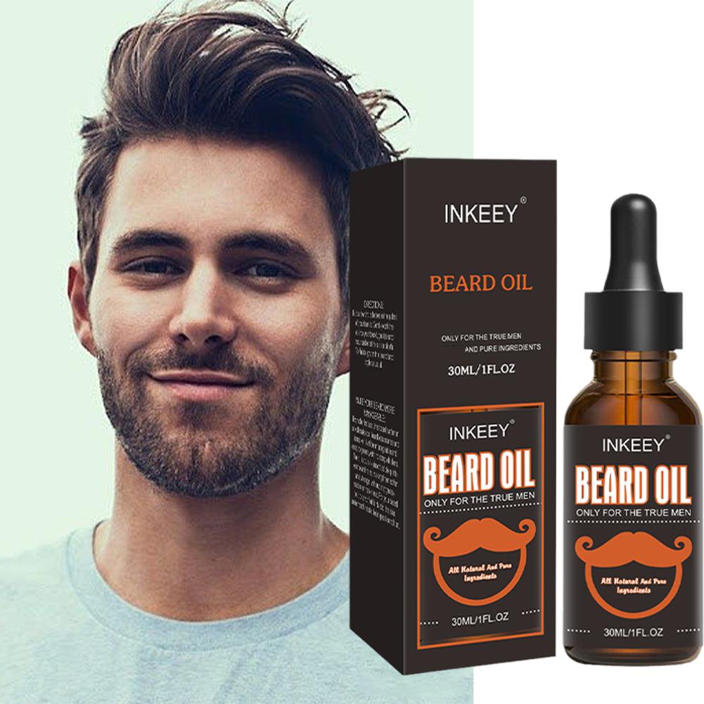 30ml Beard Care Oil Facial Hair Grow Beard Essential Oil X2T3 Shopee