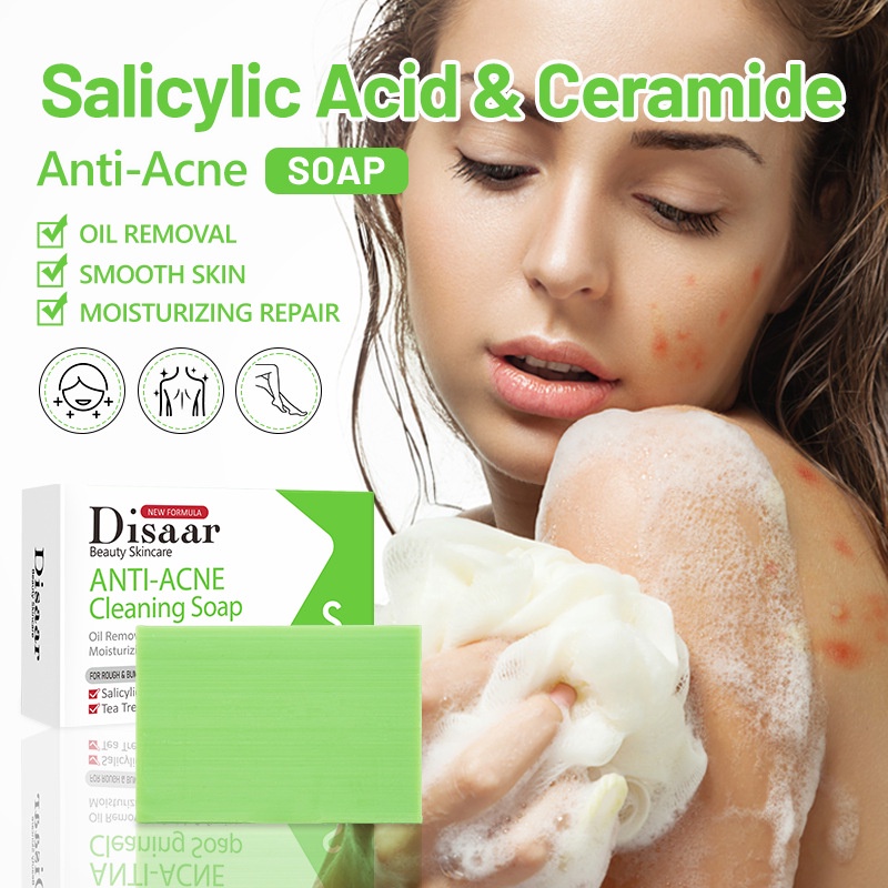 Disaar Salicylic Acid Ceramide Anti Acne Soap Shopee Singapore