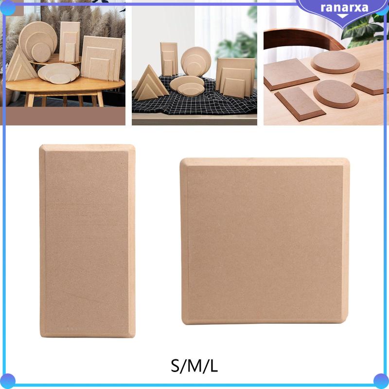 [Ranarxa] Pottery Wheel Bats Drying Board Wooden Density Board Ceramic Clay Making Pad Shopee