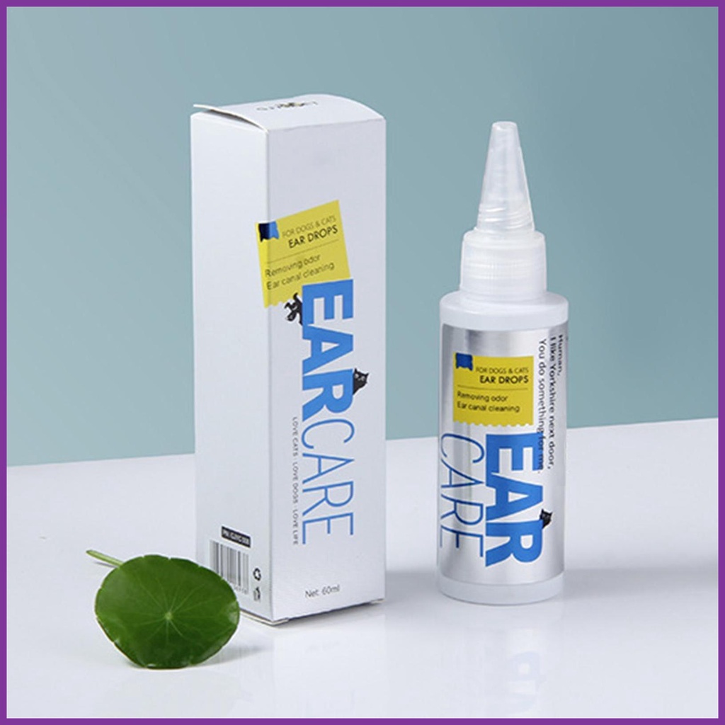 Dog Ear Cleaner Solution Dog and Cat Ear Wash Safe Dog Ear Cleaning