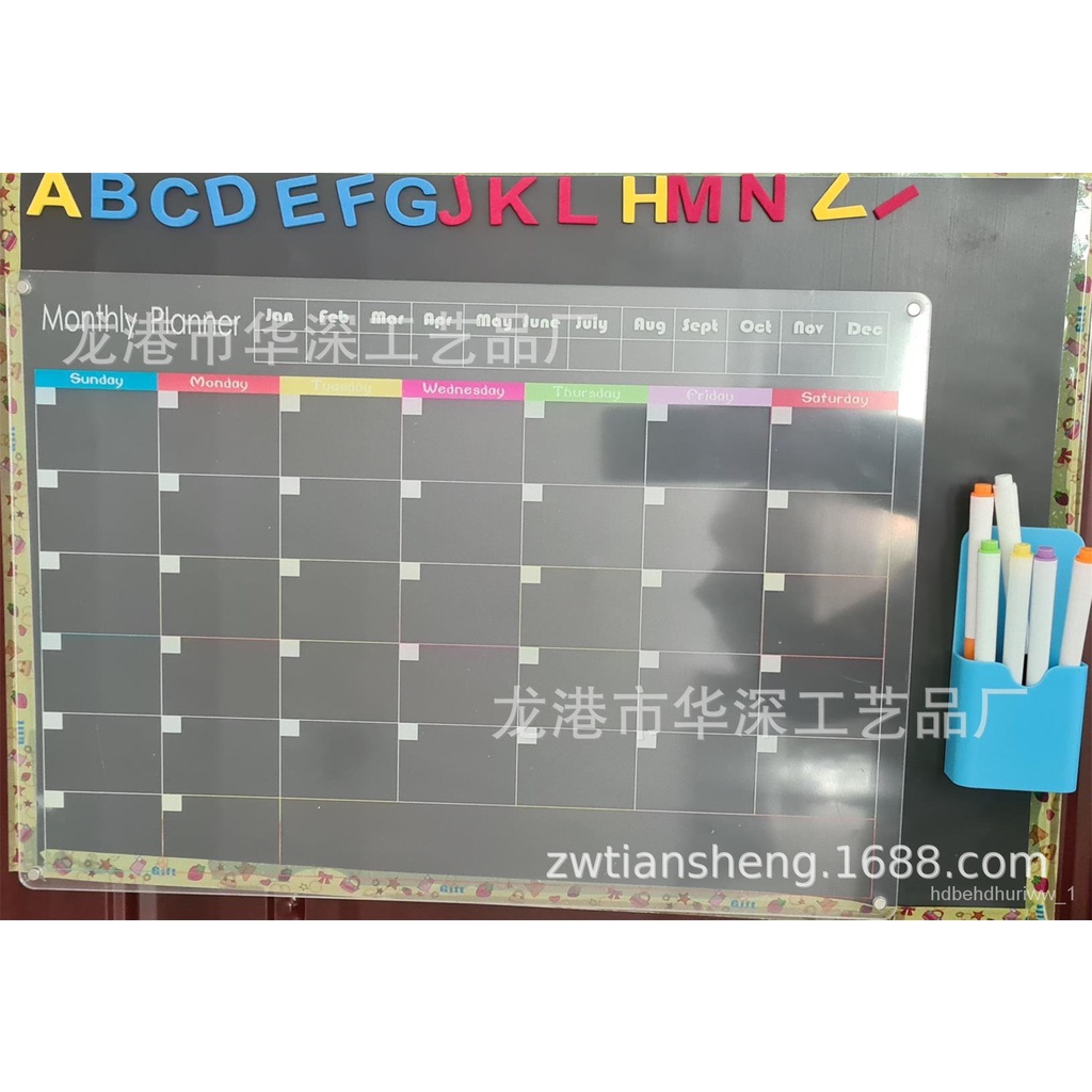 Writing Dry Erase Board Acrylic Whiteboard Blackboard Message