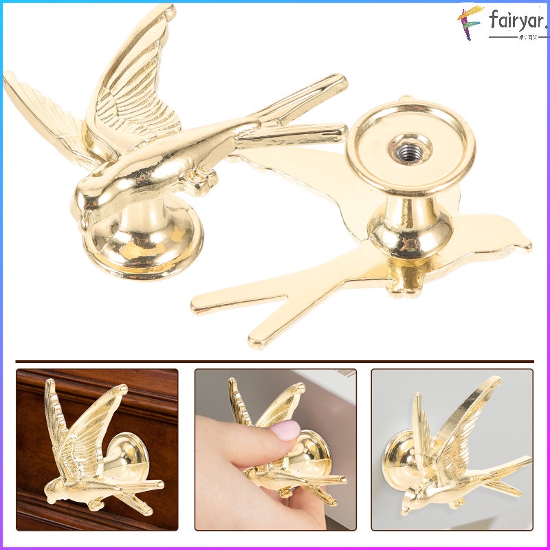 Drawer Knobs Dresser Door Pulls Kitchen Handle Wardrobe Bird
