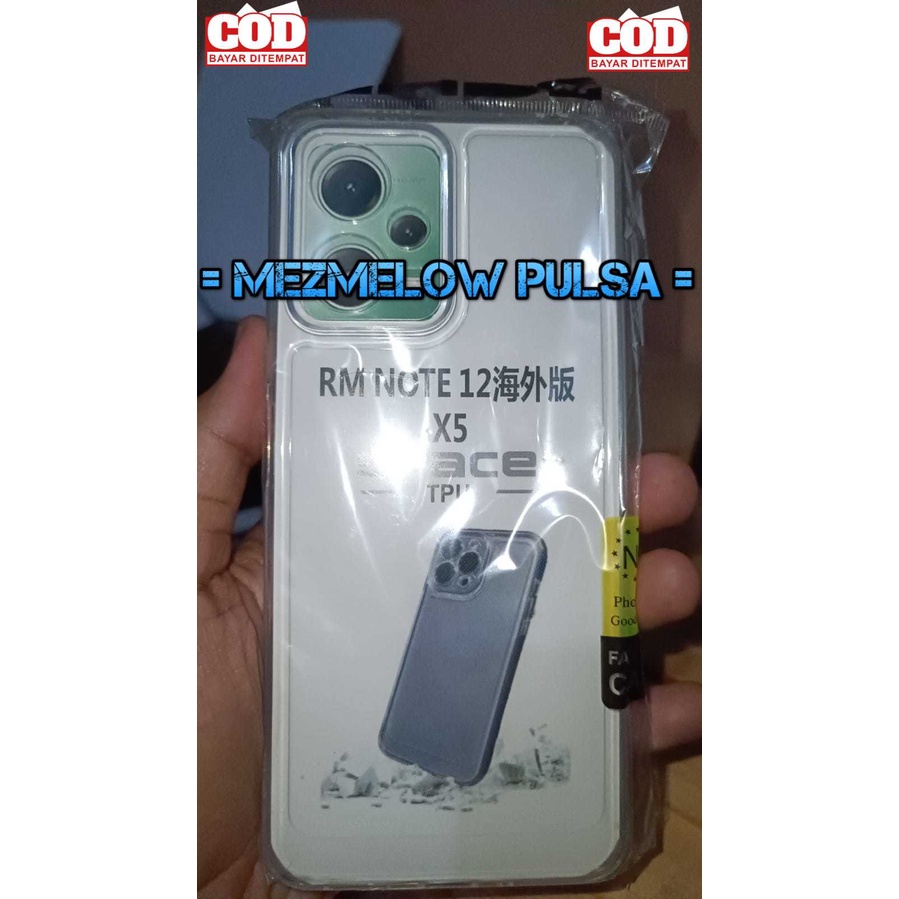 Caseng / Softcase Silikon Transparant Casing Caseng XIAOMI REDMI NOTE 12 5G / XIAOMI POCO X5 - Gambar 2