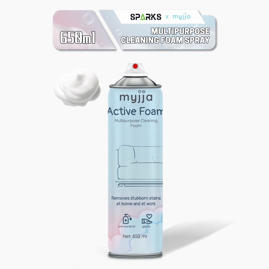 MYJJA Active Foam Multi-purpose Cleaner (Cleans Dirts/Stains/Grease ...