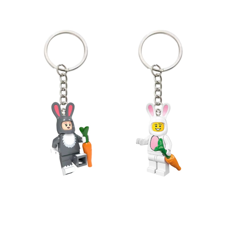 White keychain on sale