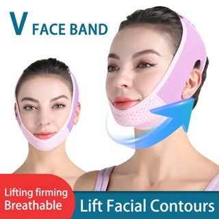 Face Slimming Strap,V Shaped Slimming Mask,Double Chin Lifting Belt V Line  Mask,Pain-Free Facial Lifting Bandage For Eliminates Sagging Skin Lifting  Firming anti wrinkle anti aging(L) 