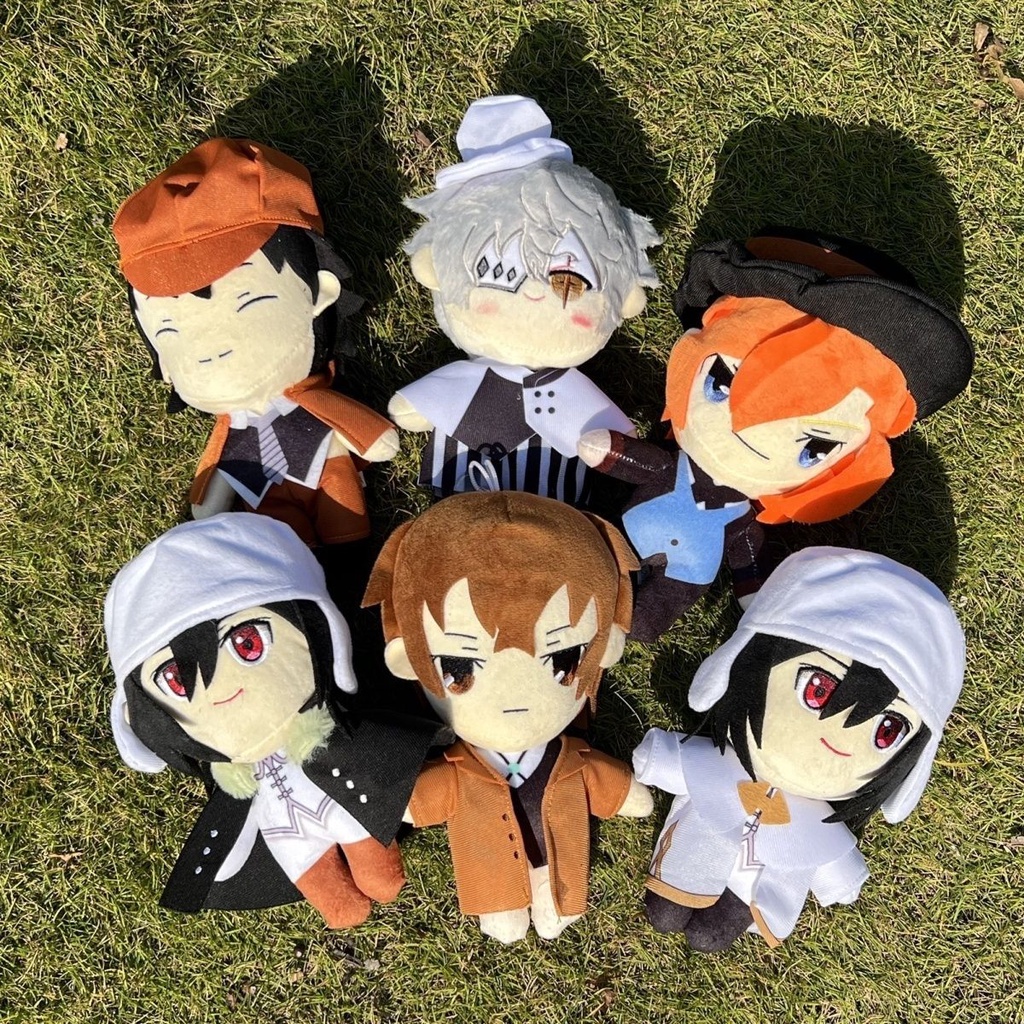 Bungo Stray Dogs Figuren-Set – 4 Charaktere (Dazai, Chuuya, Atsushi, Akutagawa) Aus PVC, Ca. 10 Cm – Sammler-Figuren Für Anime-Fans