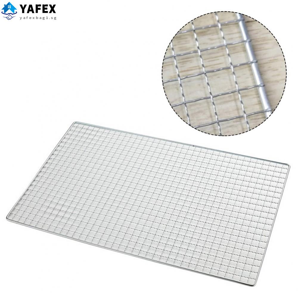 CYXLFZH Stainless Steel BBQ Grill Grate Grid Wire Mesh Outdoor Barbecue Rack Cooking Replacement Net