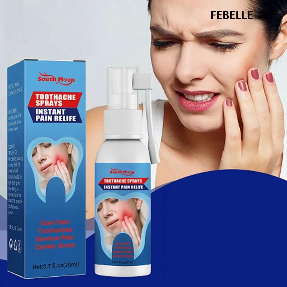 LIVESTAR Toothache Spray Relieve Gum Swelling Pain Solve Oral Problems ...