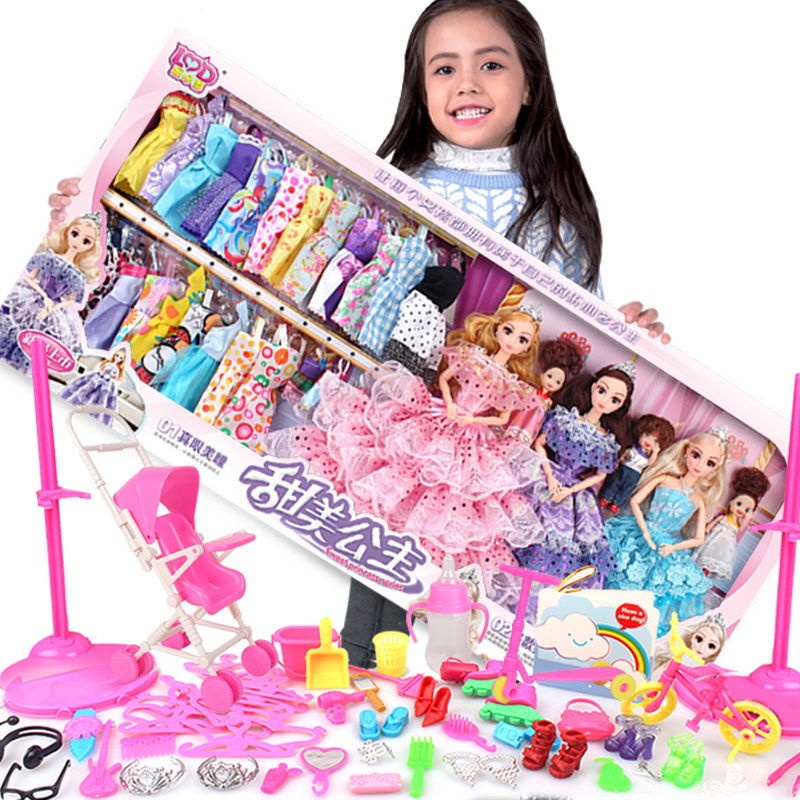 barbie doll set big