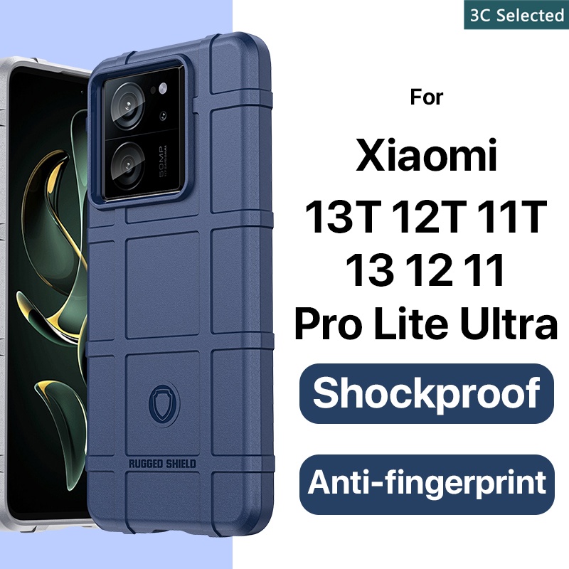 For Xiaomi 13 Lite Case Cover Xiaomi 13 Lite Capas Liquid Silicone  Shockproof TPU Soft Funda Xiaomi Mi 11 12 13 Lite 11T 12T Pro