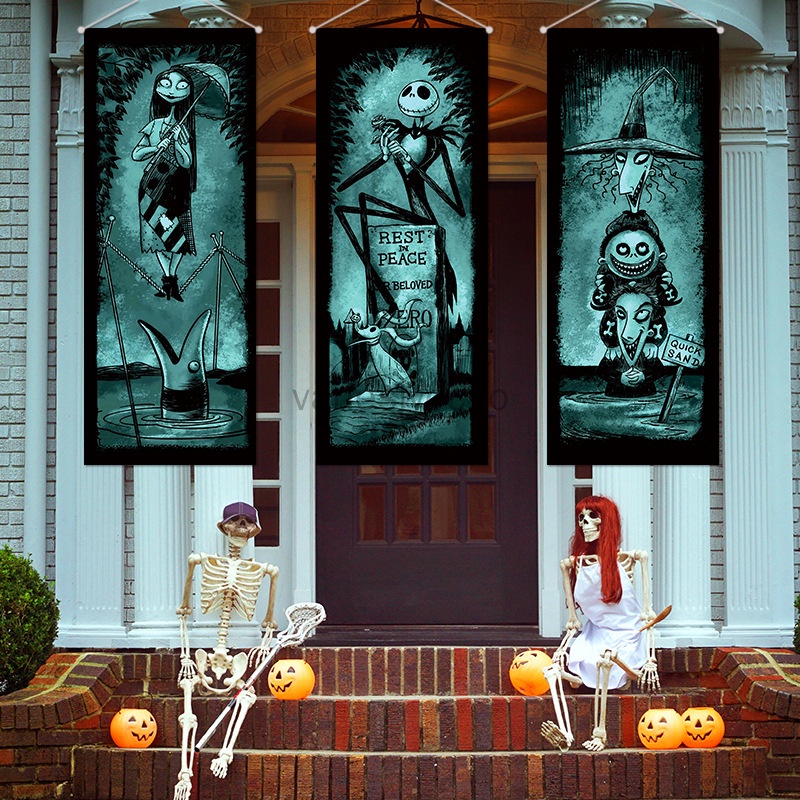 Large set of 3 Nightmare Before Christmas Haunted Mansion Stretching ...