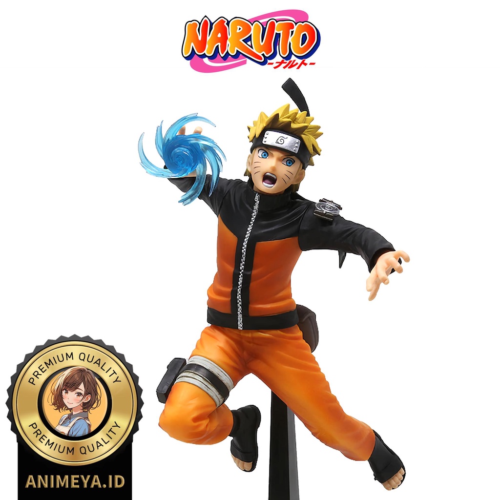 Vibration STARS ACTION FIGURE NARUTO UZUMAKI RASENGAN KONOHA Statue