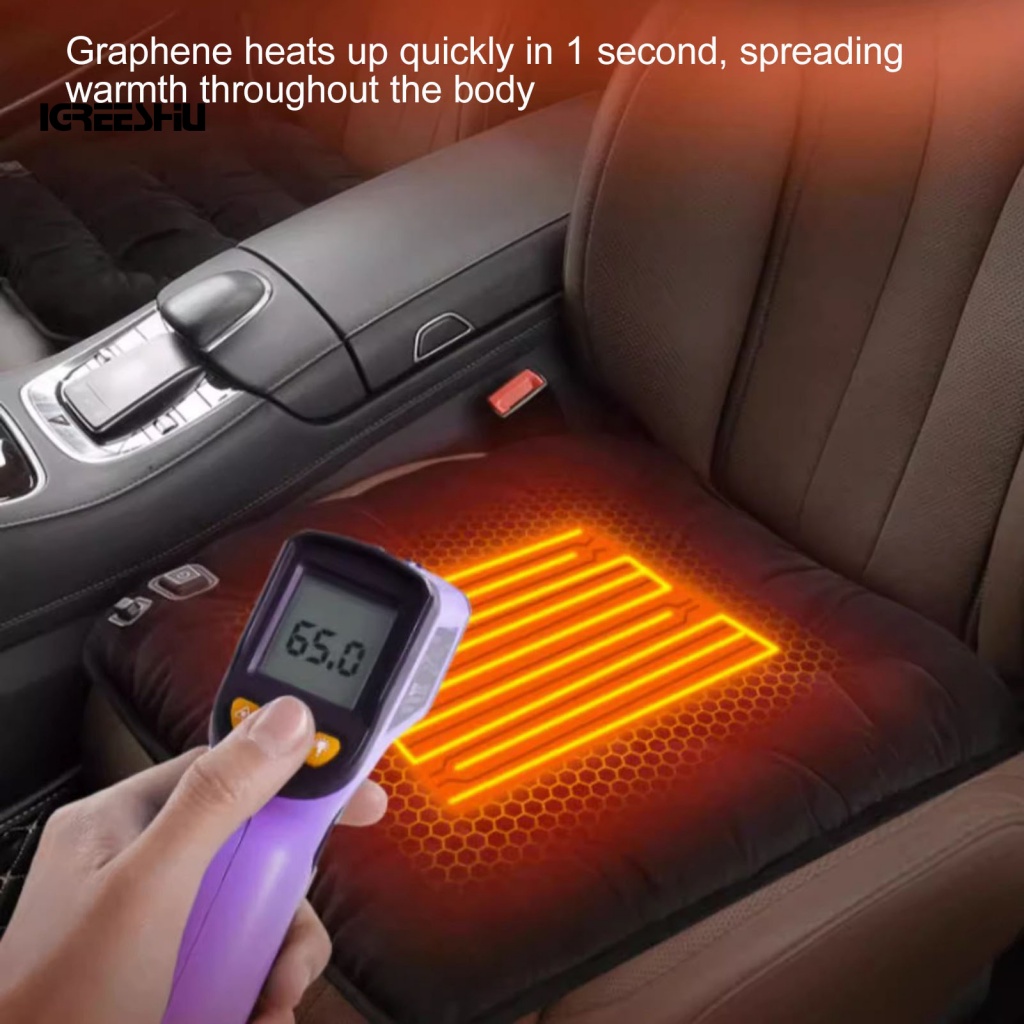 Car Usb Heated Cushion Portable Seat Warmer Usb Heated Car Seat Cushion