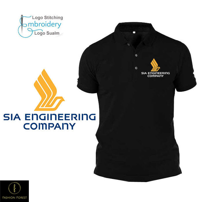 Microfiber Quick dry Jersi Jersey Polo T Shirt Logo SIA ENGINEERING ...