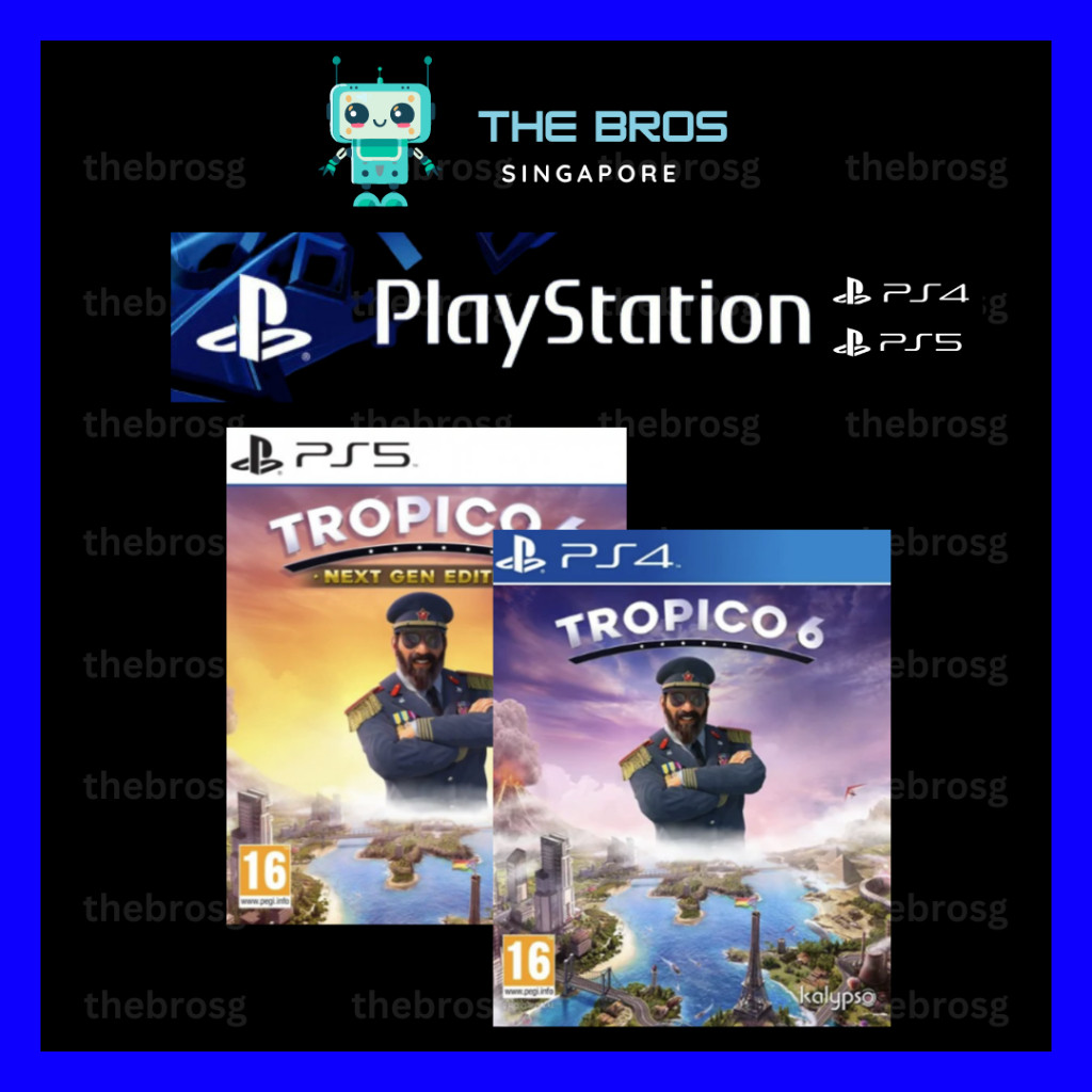 ⭐ PS4 PS5 PlayStation Digital Game Tropico Next Gen