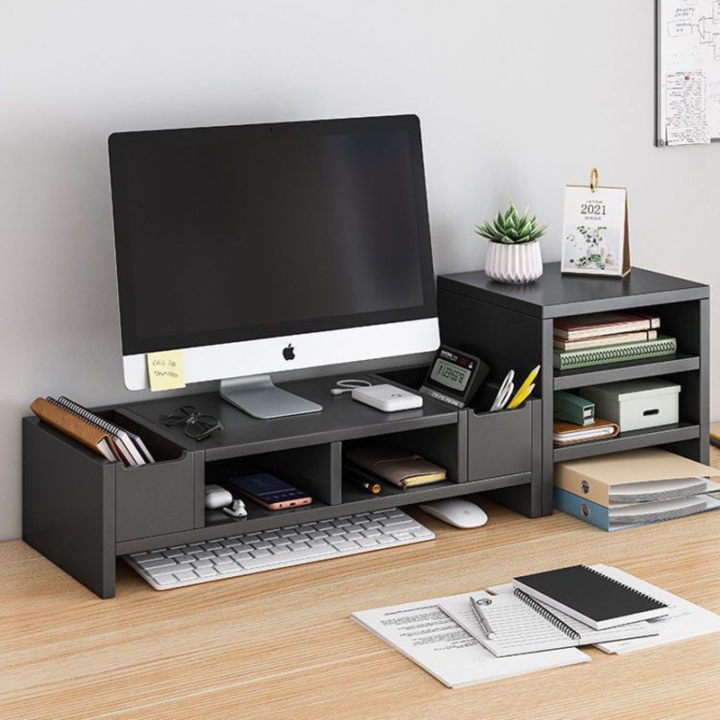 PYHH Computer Heightening Rack Display Bracket Office Desktop Storage ...