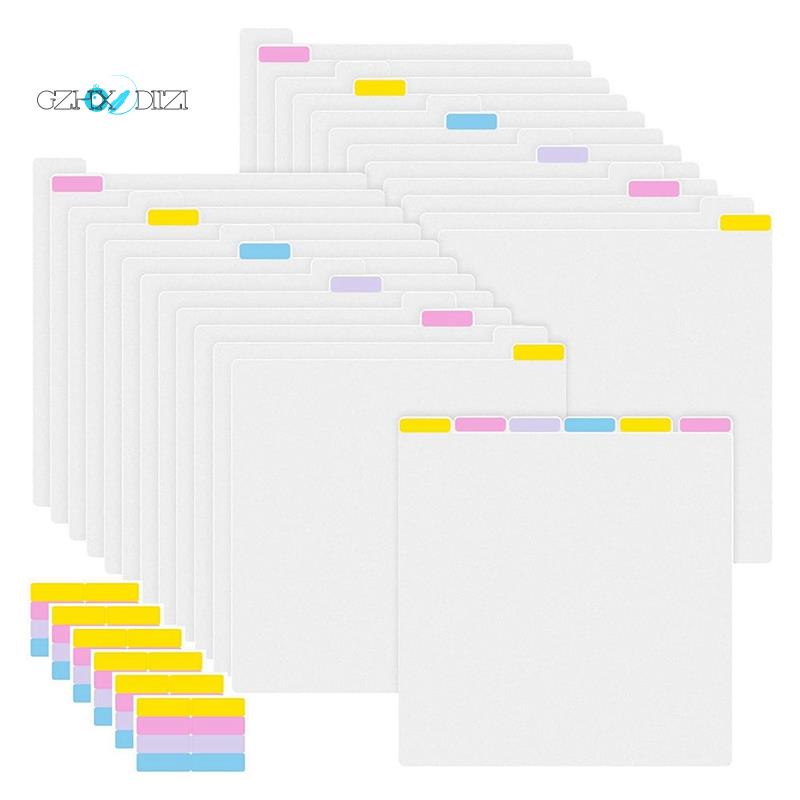 Scrapbook Paper Dividers Bulk for Dividing 12 X 12 Inch Scrapbook Paper