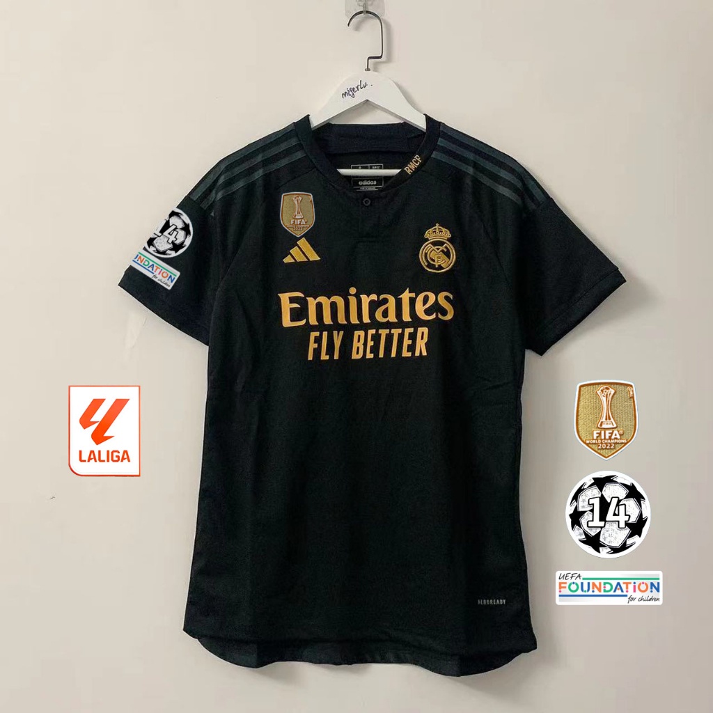 Player Version Real Madrid Jersey 23-24 Home Away Third Football Sports Jersey  Tight Waist 1:1 High Quality