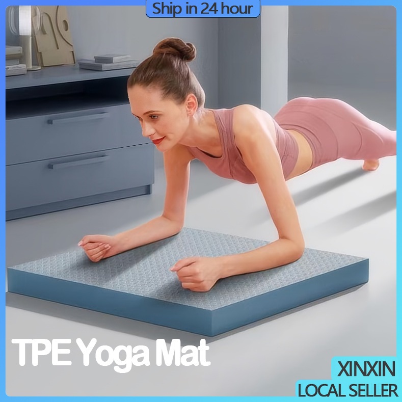 Balance Pad TPE Yoga Mat Foam Exercise Pad Thick Balance Cushion
