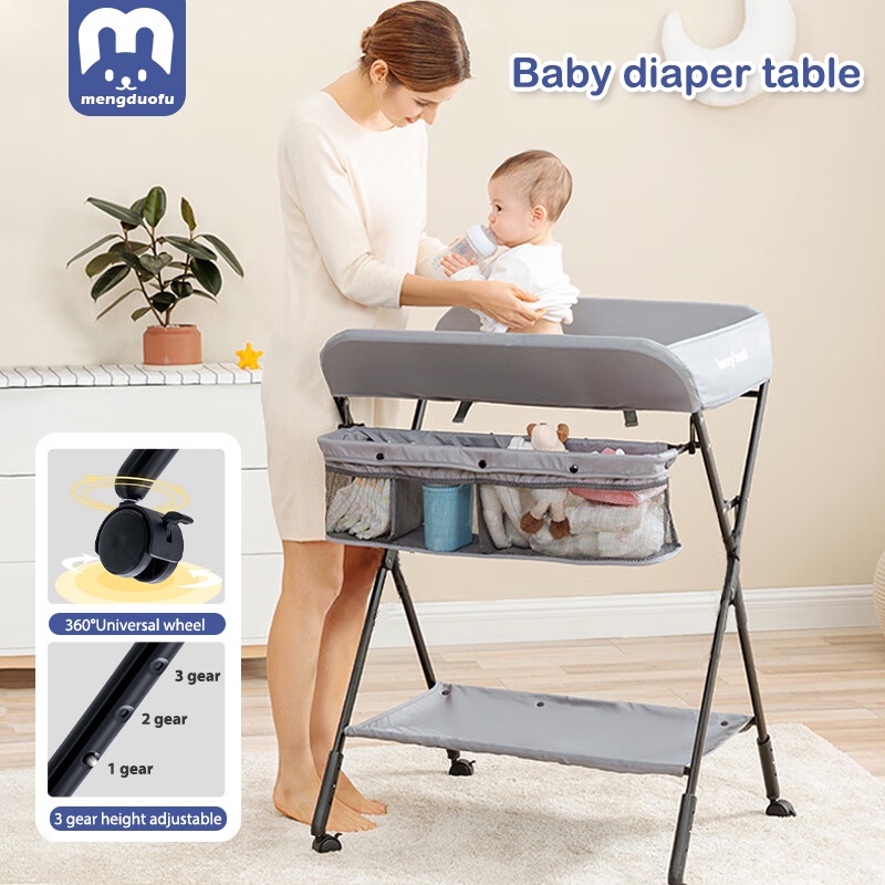 [SG STOCK] Baby Diapers Changing Table Foldable Newborn Multifunctional