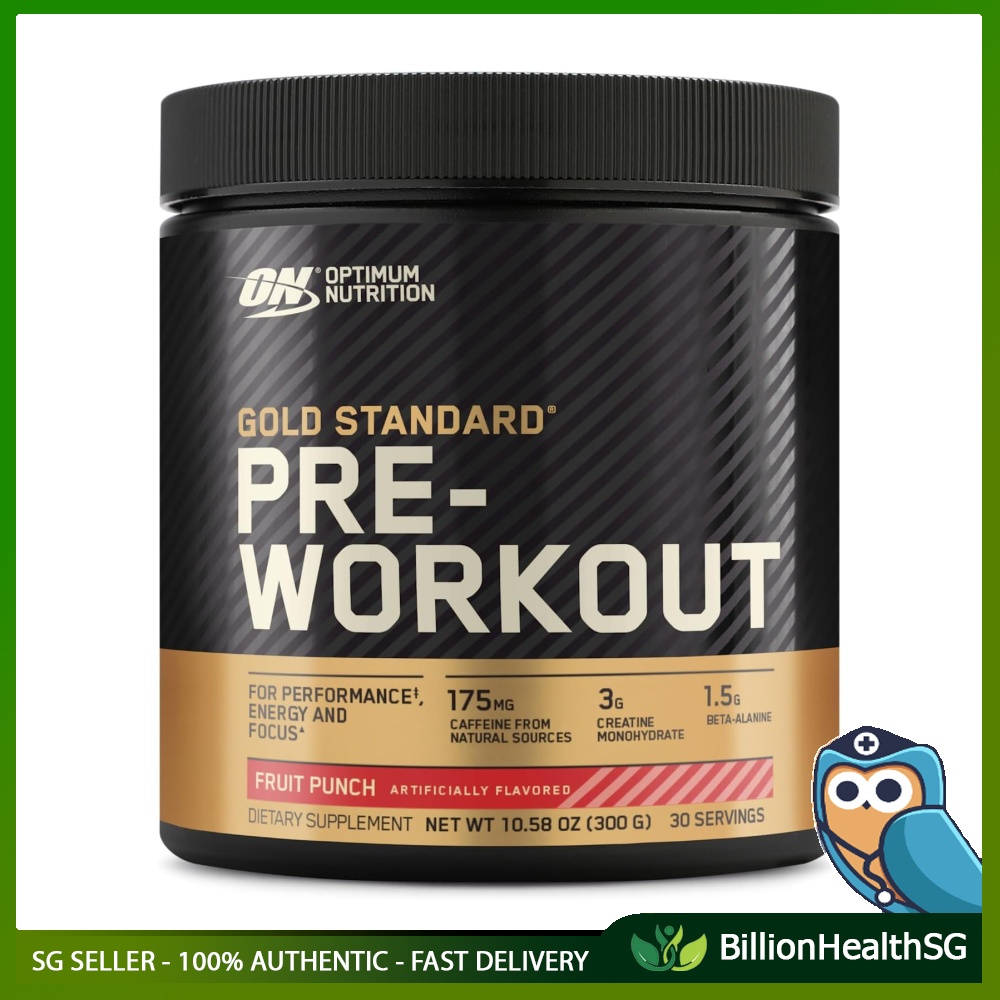[sgstock] OPTIMUM NUTRITION GOLD STANDARD PreWorkout with Creatine