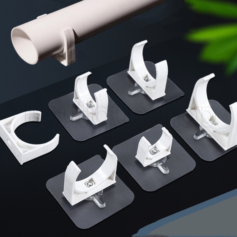 [ Featured ] Hanging Pole Curtain Rod Holder / Antislip Broom Mop