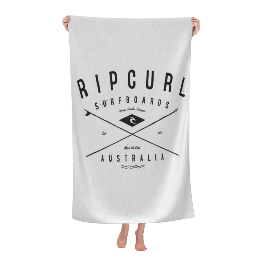 RipCurls High Quality Beach Towel（140*70CM）, Oversized Microfiber Beach