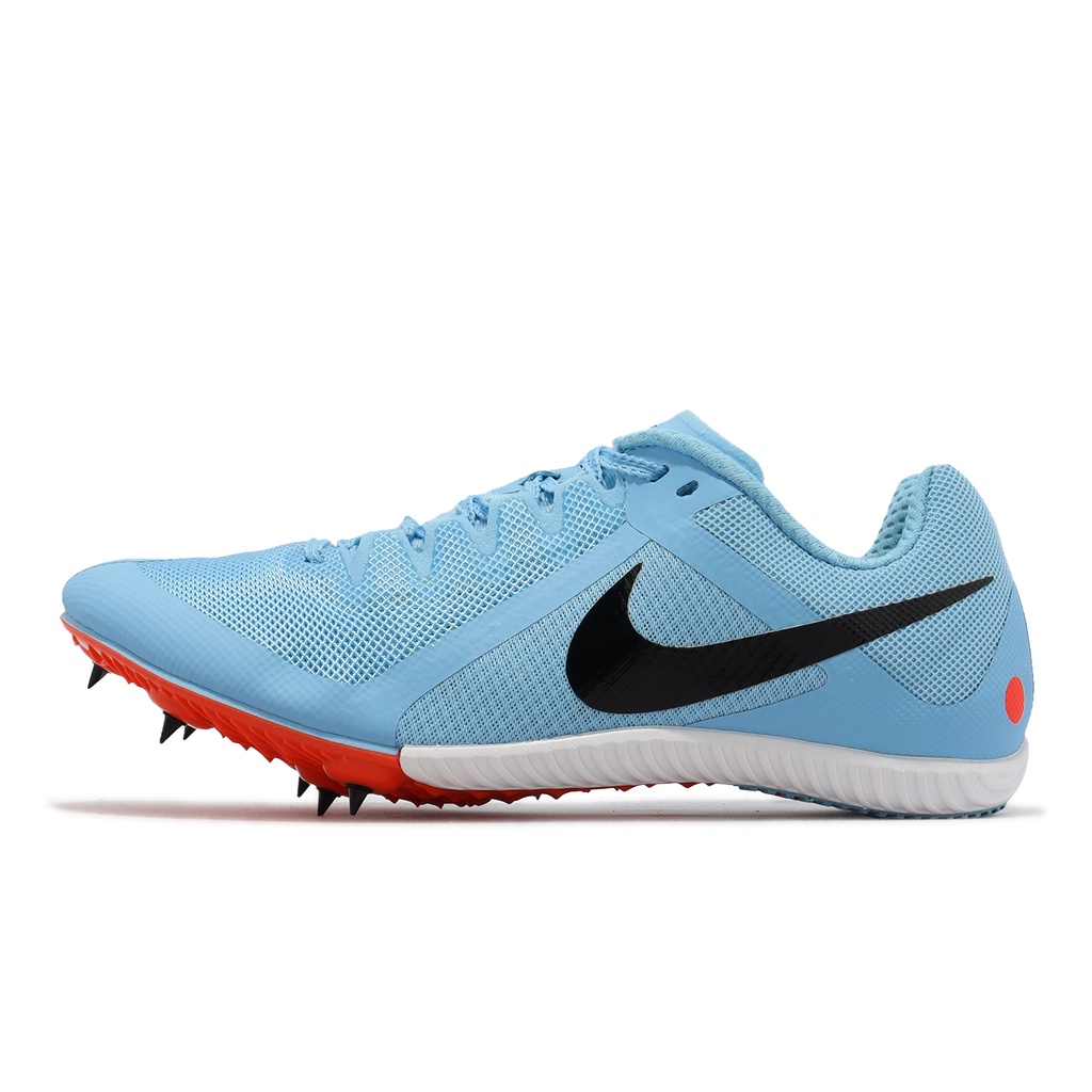 Nike Track And Field Spikes Zoom Rival Multi Blue Black Orange Short