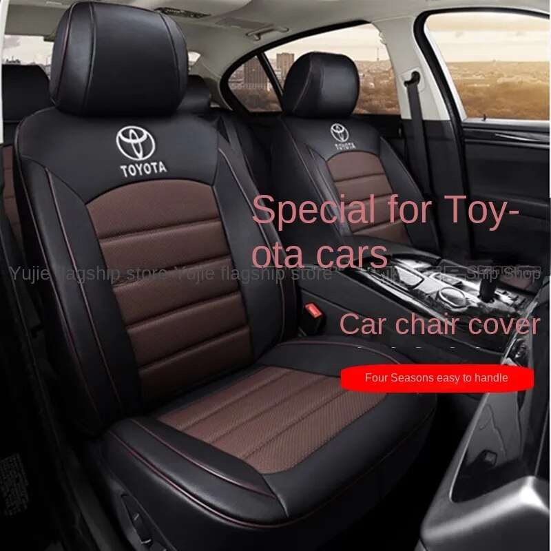 Toyota Seat Cover Leather Cushion Original Car Texture All Leather