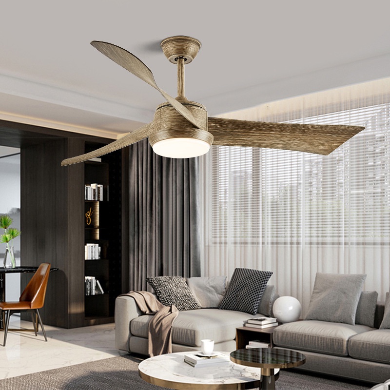 Ceiling Fan With Light Scandinavian 52 Inch Inverter Power Saving Bedroom Dining Room Led Lights Ma Sho Singapore