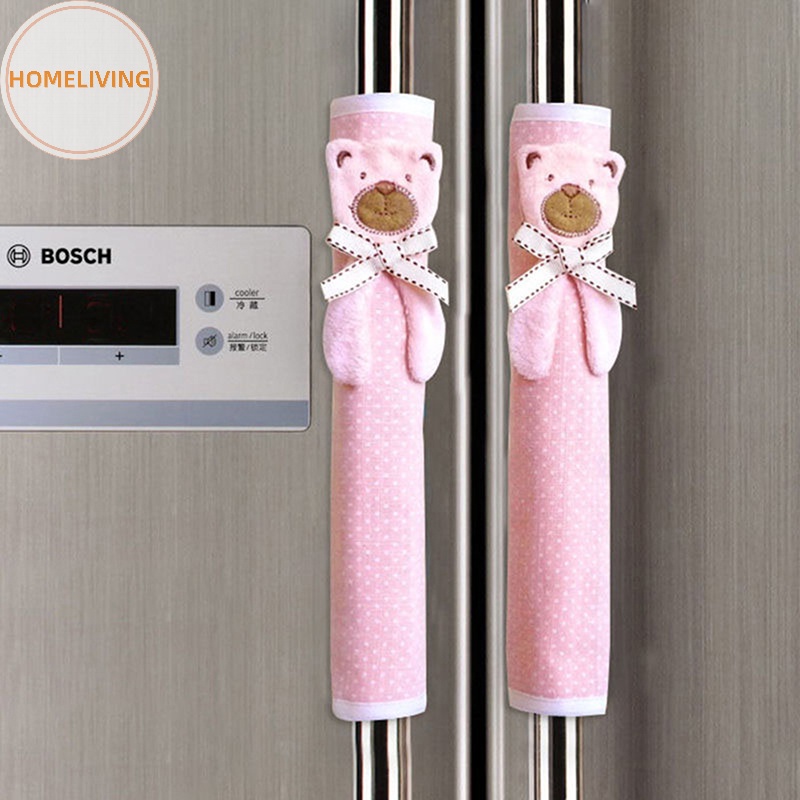 homeliving 1Pc Fabric Polka Dot Doorknob Gloves Cloth Handle Door ...