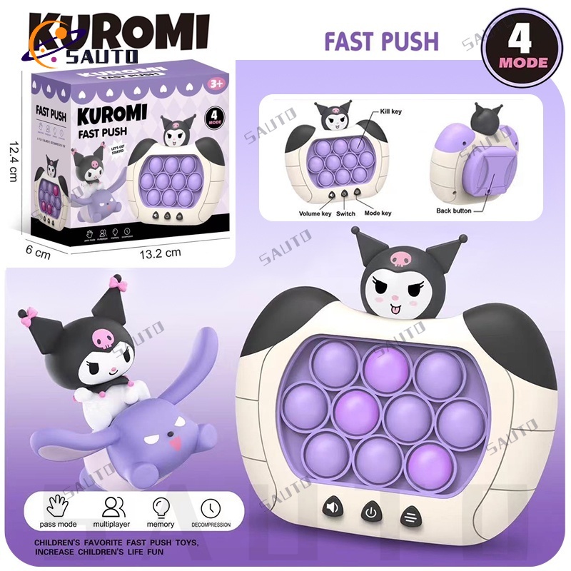 Kuromi Quick Push Challenge game Machine Poppit Style