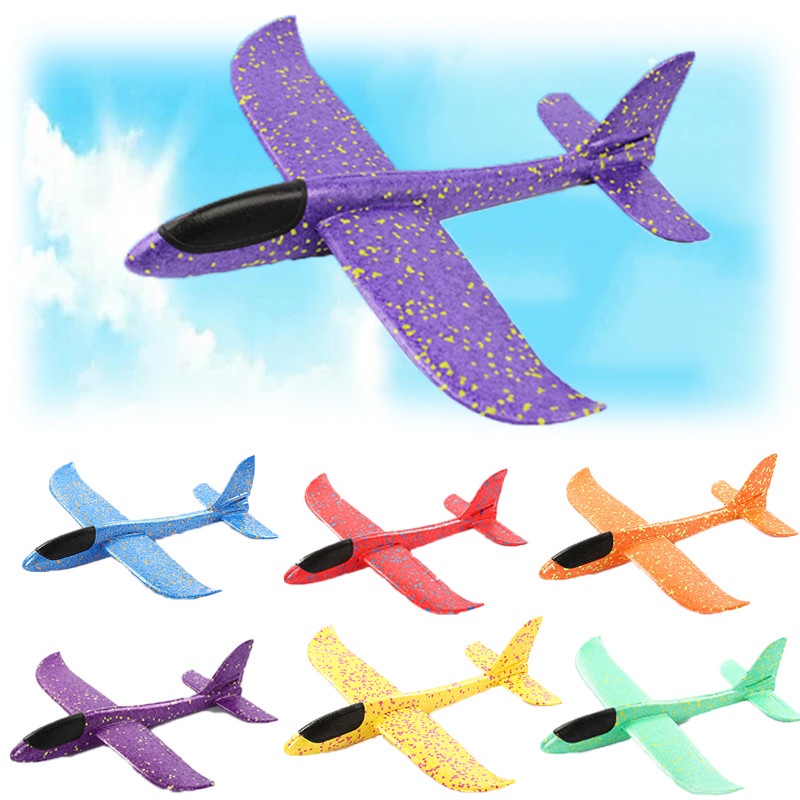 Foam Airplane Toys 13.5" Styrofoam Glider Airplanes for Kids Toddler, 3