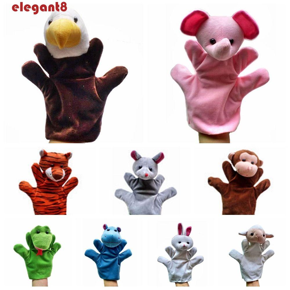 ELEGANT Hand Puppets For Animal, 24 Types Cloth Adorable Hand Puppets
