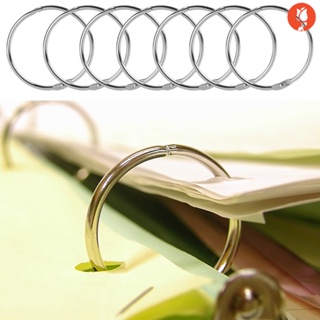 Loose Leaf Binder Rings Metal Office Book Rings Rings Silver Paper Rings