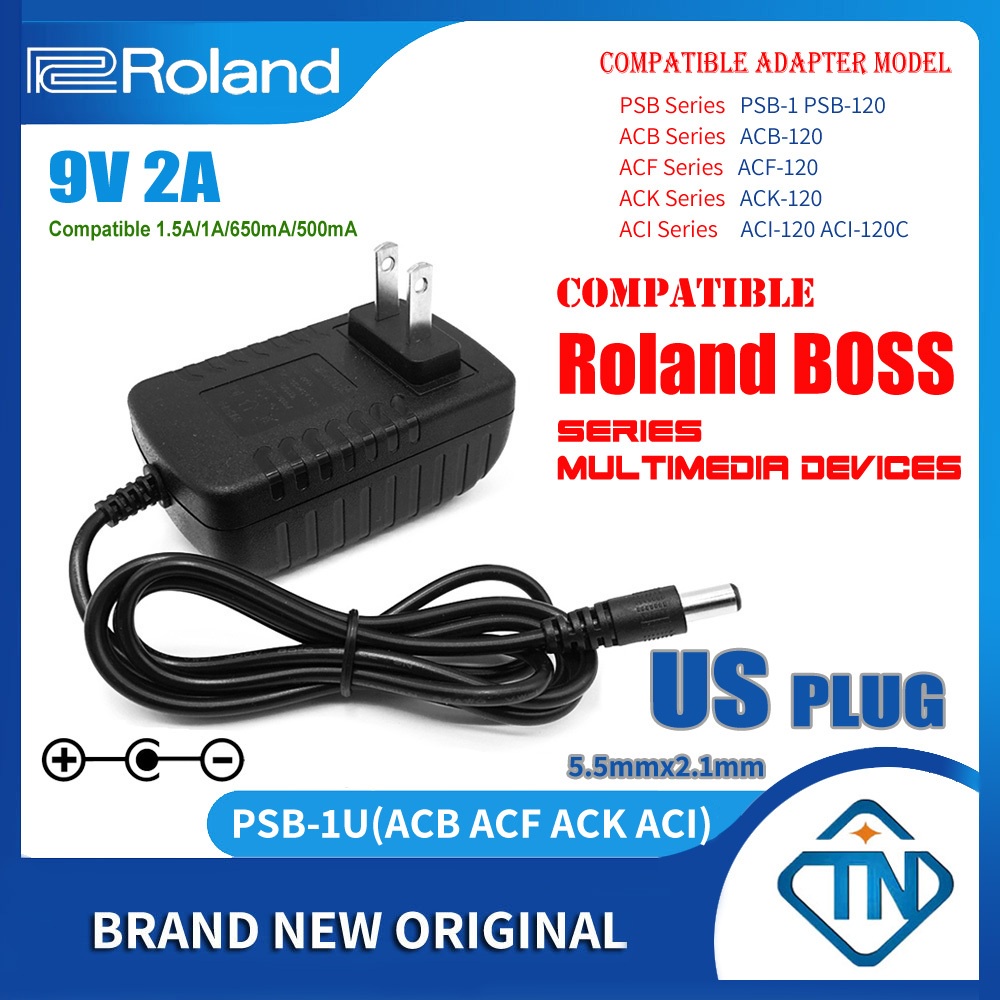 Adattatore AC - Alimentazione Elettrica Per Roland MICRO CUBE