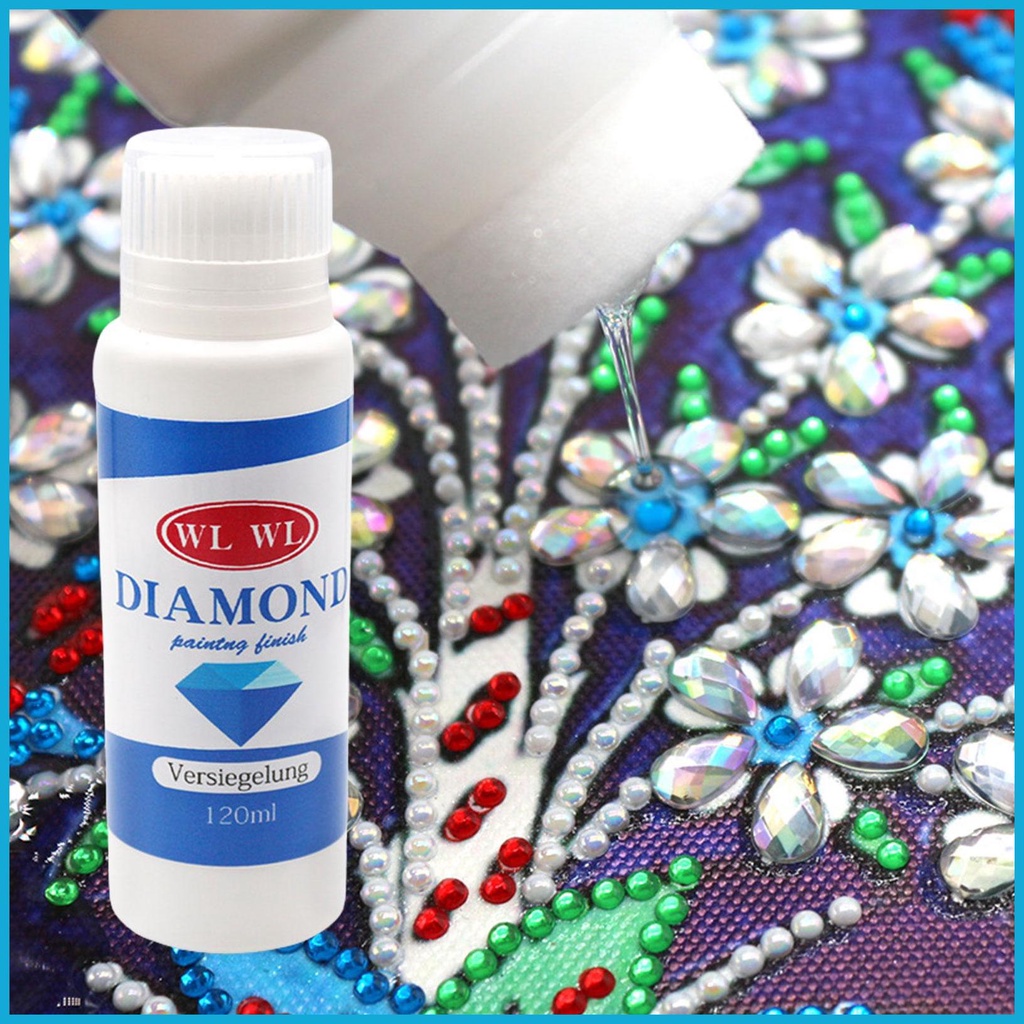 Diamond Drawing Sealer 120ML 5D Diamond Art Sealer FastDrying