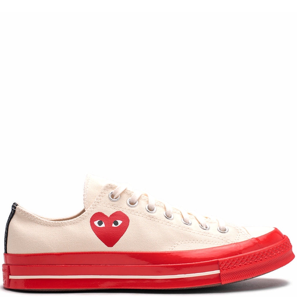 Cdg chuck hot sale taylor low