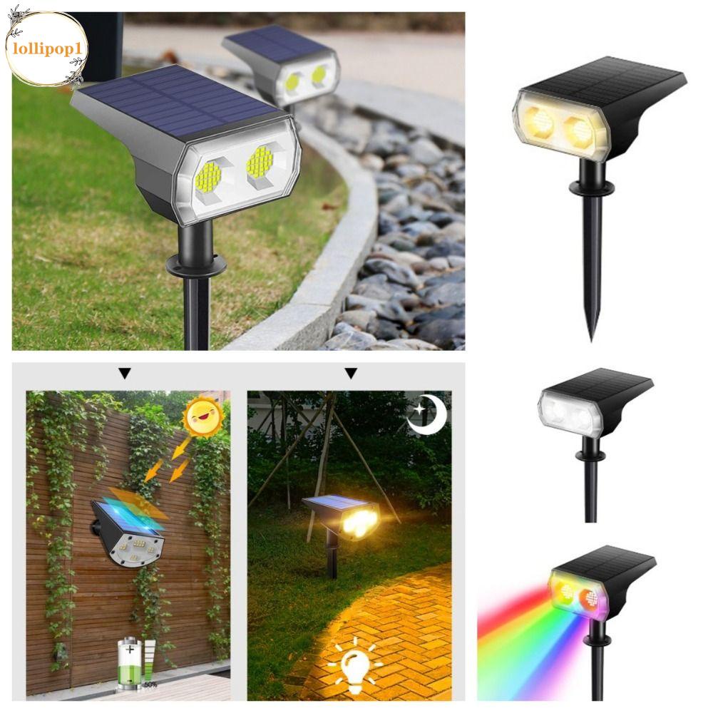 LOLLIPOP1 Solar Spotlight, Solar Powered In-Ground Solar Buried Lamp, 2 ...