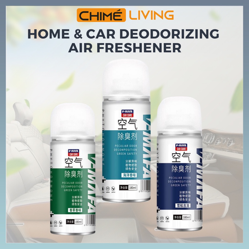 VMAFA Car Air Freshener Deodorizer Aircon Spray Cleaner Disinfectant